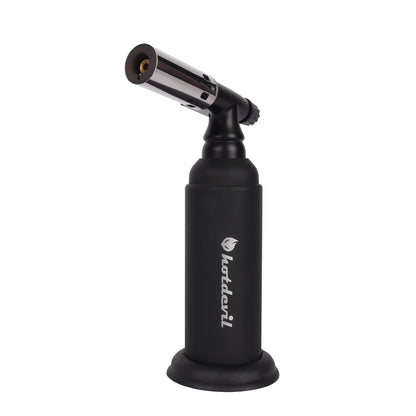 20g Big Butane Torch Refillable Soldering Industrial Torch Adjustable Single Flames Blow Cooking Torch Lighter with Safety Lock for Soldering Baking Welding DIY Crafts(Butane Gas Not Include)