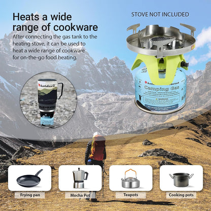 Isobutane Fuel Canister 230 Gram Camping Stove Fuel Butane Propane Blend Isobutane Fuel Canister Camping Fuel Gas Canister Suitable for ALL Seasons Efficient and High Output